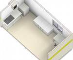 first aid room hire Isometric