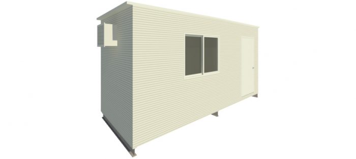 6.0 x 2.4 Multi Purpose Building Front