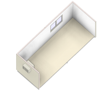 6.0 x 2.4 Multi Purpose Building Isometric